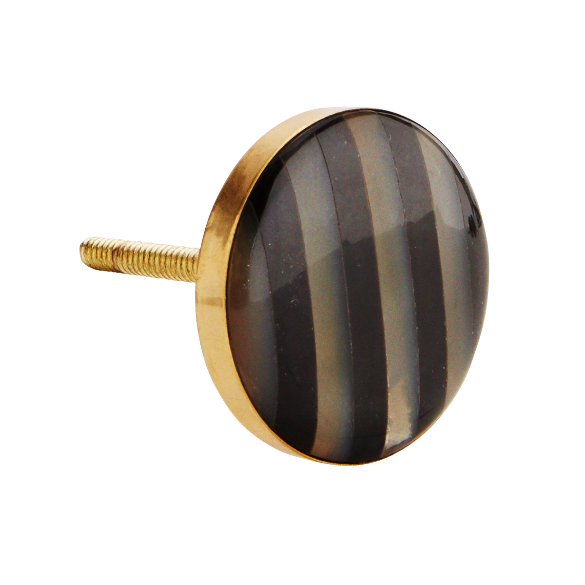 Handmade horn doorknob