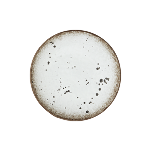 Stoneware cake plate